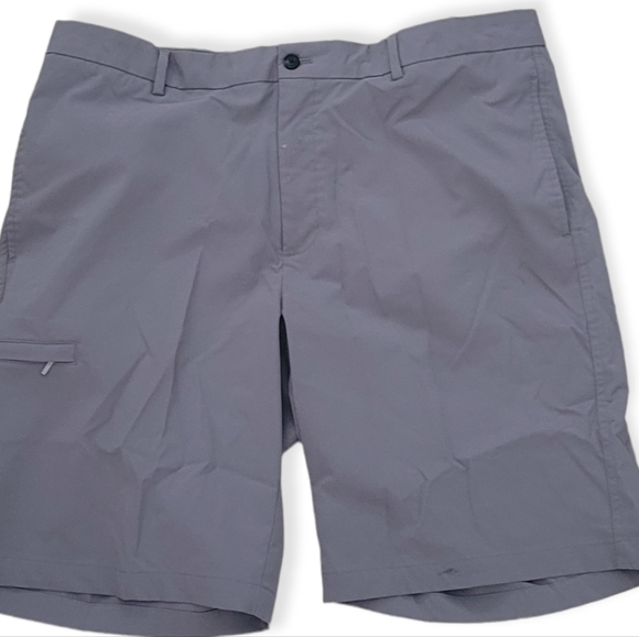 Greg Norman Men's Golf Shorts Gray Size 38 Polyester Spandex Blend. - Picture 1 of 4